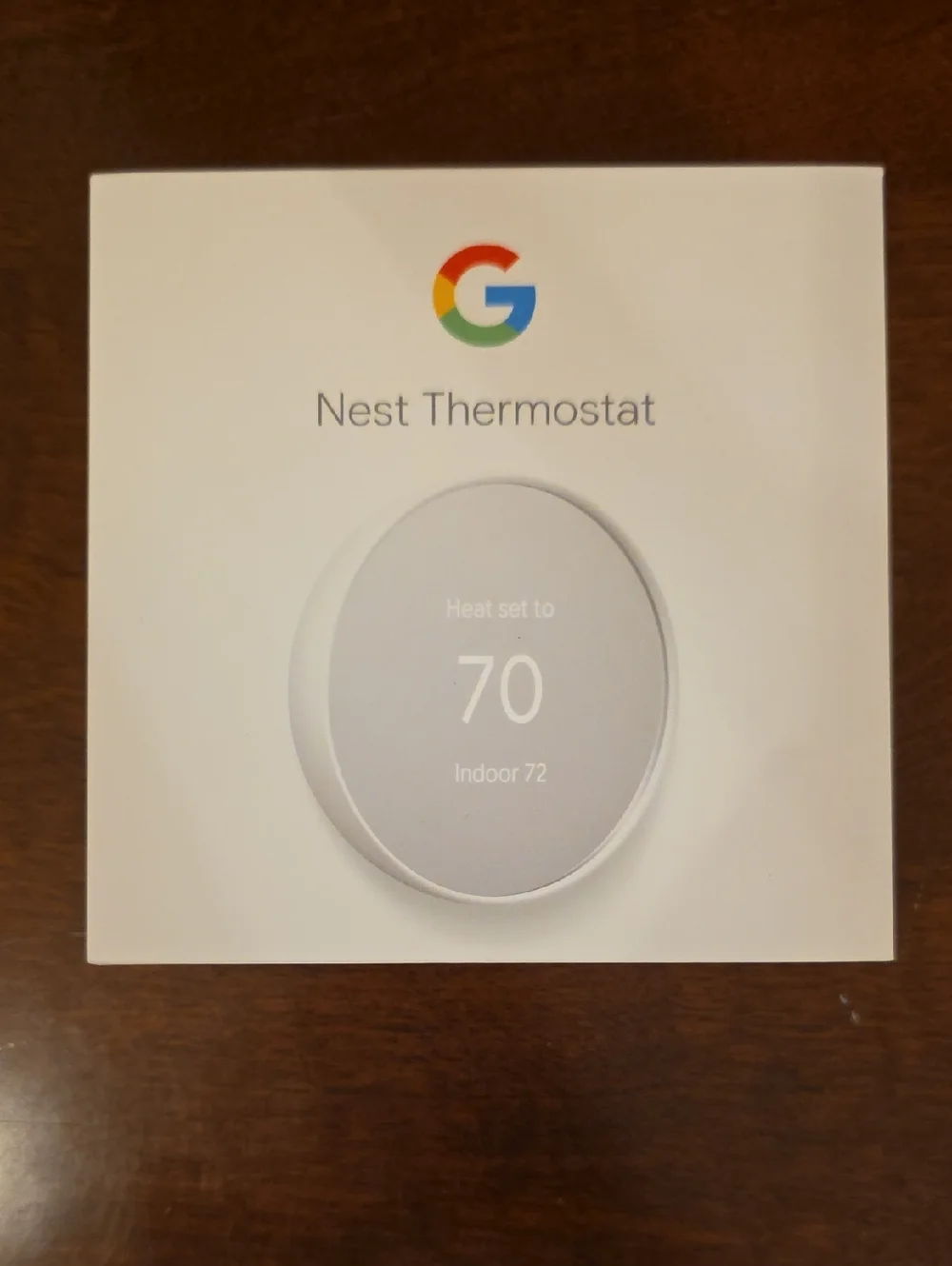 Google Nest Thermostat - Snow (White)